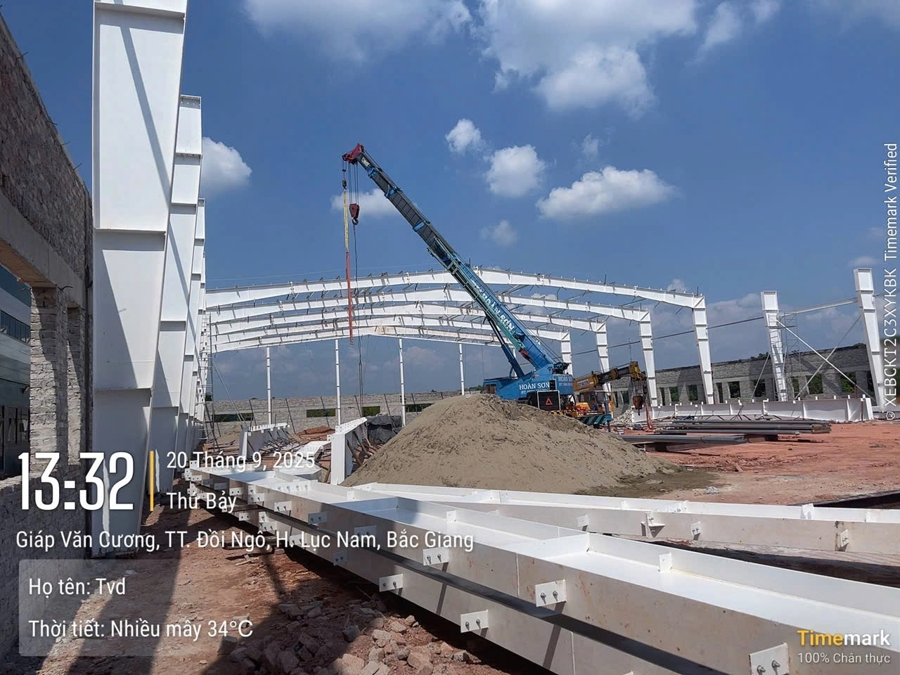 Dự án Nhà máy may Cầu Sen – Lục Nam – TP. Bắc Giang