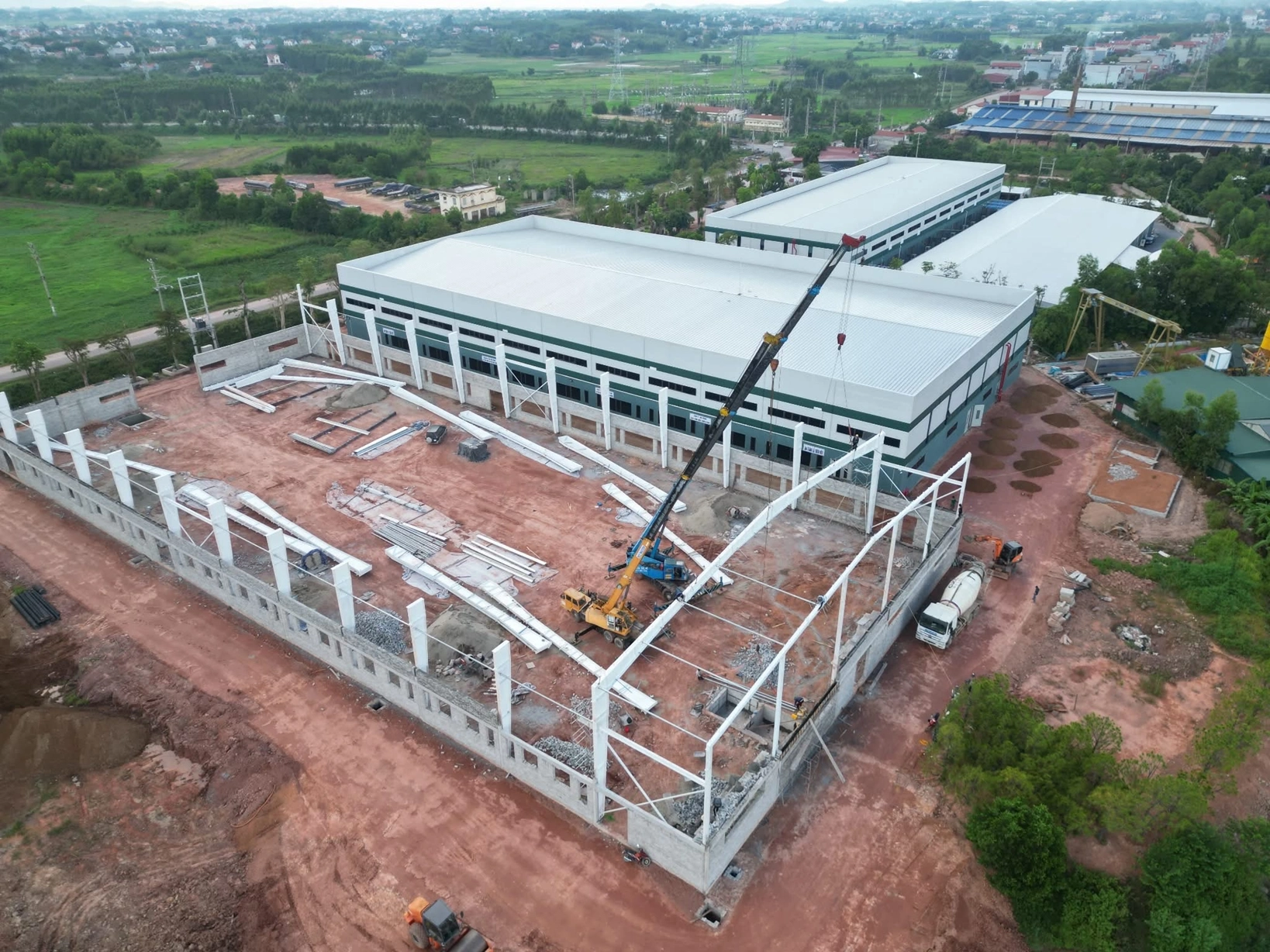 Dự án Nhà máy may Cầu Sen – Lục Nam – TP. Bắc Giang