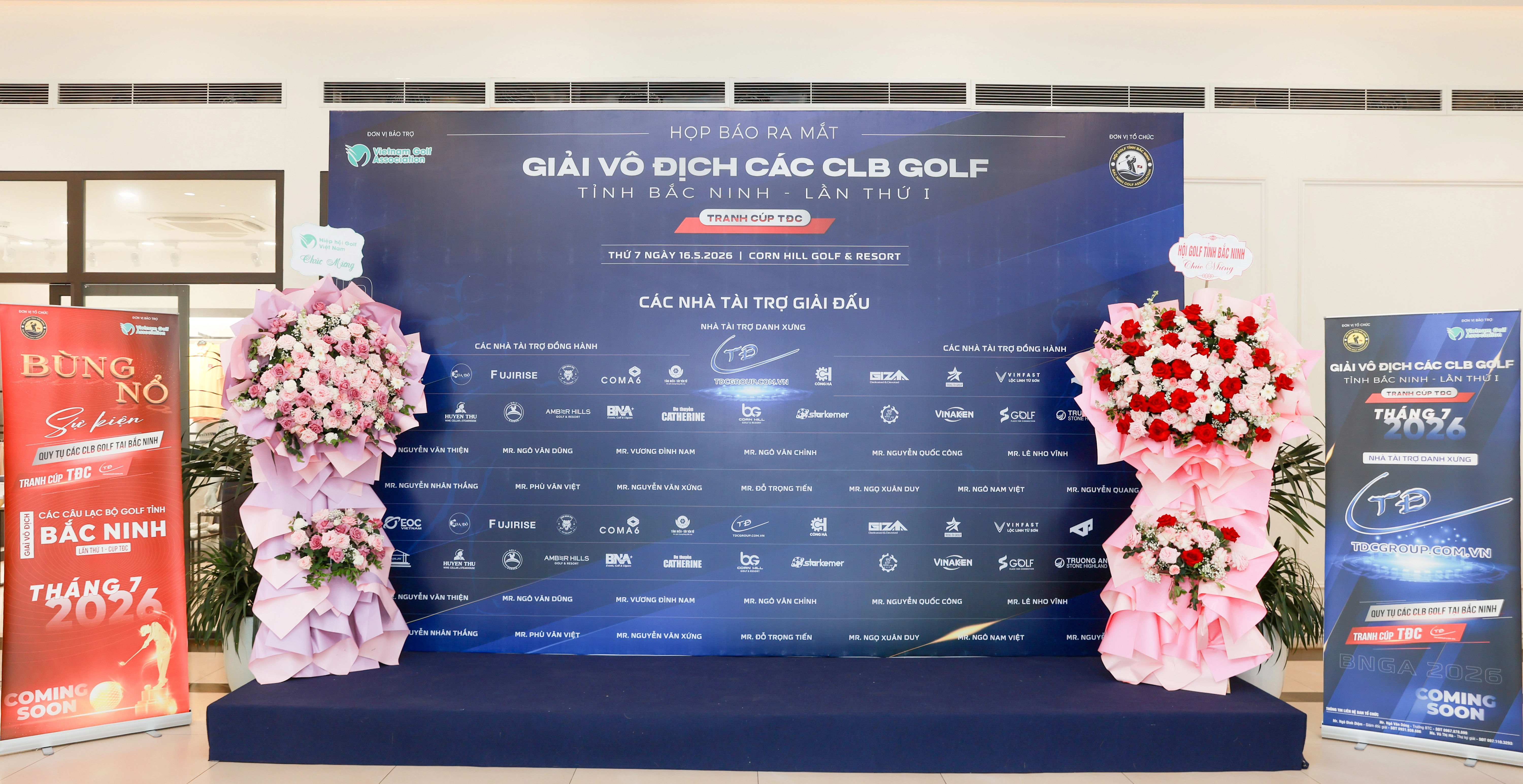 Giải Vô địch các CLB Golf tỉnh Bắc Ninh lần thứ I – Tranh Cúp TĐC