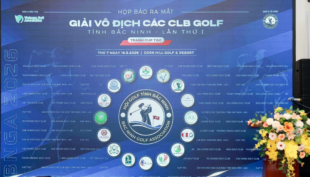 Giải Vô địch các CLB Golf tỉnh Bắc Ninh lần thứ I – Tranh Cúp TĐC