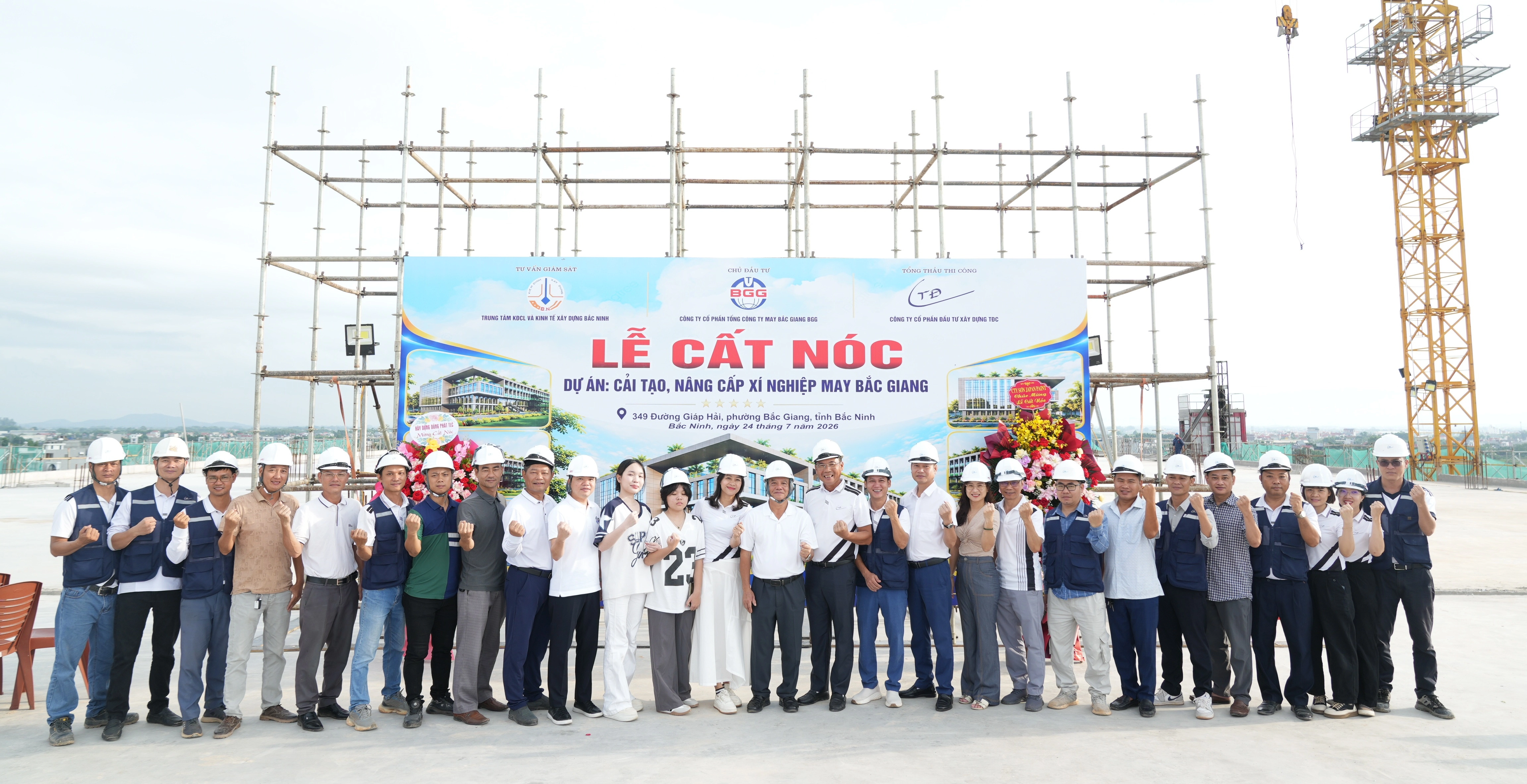 Lễ Cất Nóc dự án